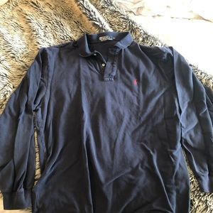 XL polo long sleeve